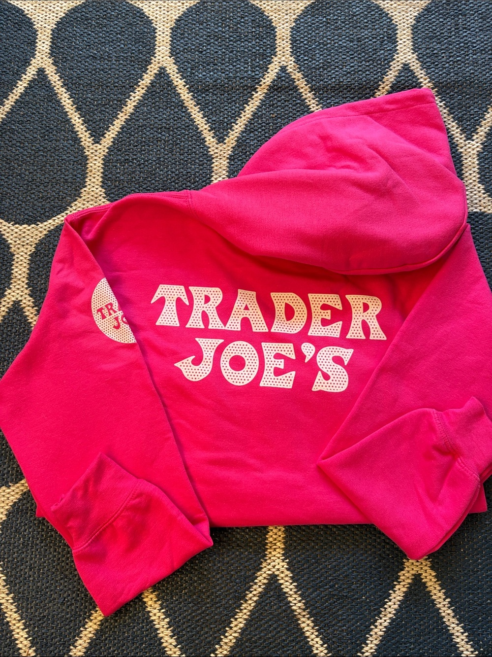 Trader Joe’s Hot Pink Hooded Sweatshirt